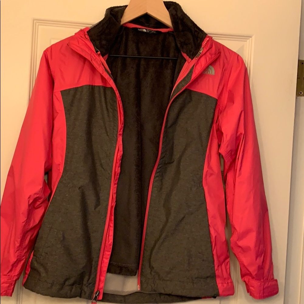The North Face jacket fleece attached Dryvent